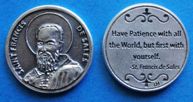 St. Francis de Sales Pocket Coin